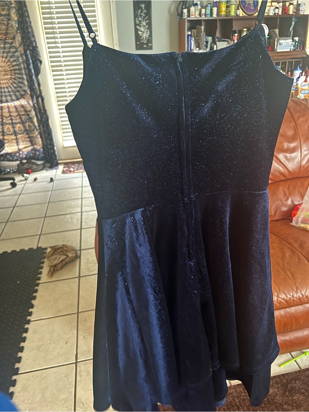 Midnight blue dress - Picture 3 of 4